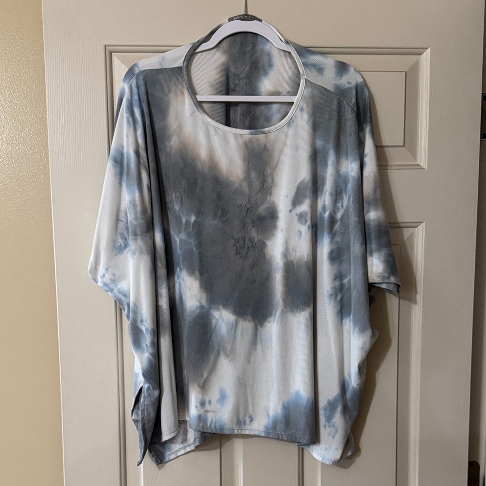 Tie-Dye Oversized Top